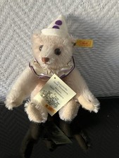 Steiff Bär,029384, historische Miniatur , Teddy Clown rosa 16 cm