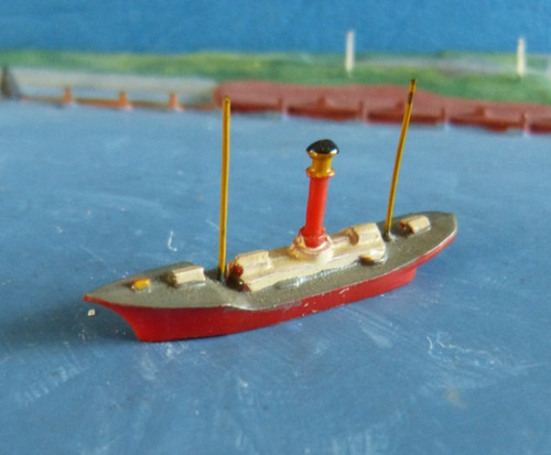 Plastik modell feuerschiff mit - modell,