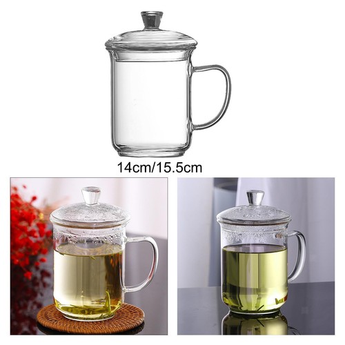 Glas kaffeebecher mit - kaffeebecher, deckel