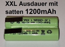 Ersatz Akku für Rasierer BRAUN Typ 5515 Batterie Bartschneider MGK 3080  1200mAh