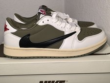 Nike Air Jordan 1 Low x Travis Scott medium olive DM7866-200 EU 43 Sneaker / NEU