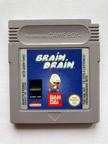 Brain drain game - brain, boy