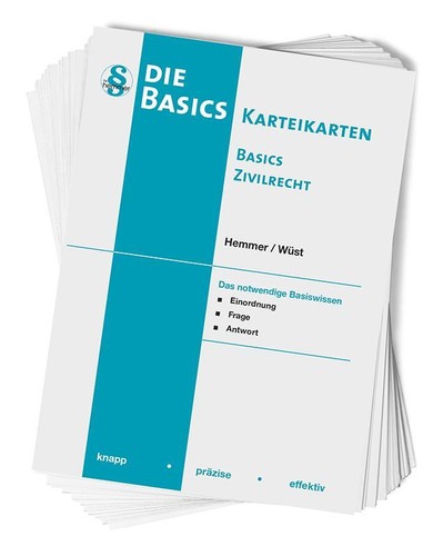 Karteikarten basics zivilrecht - basics,