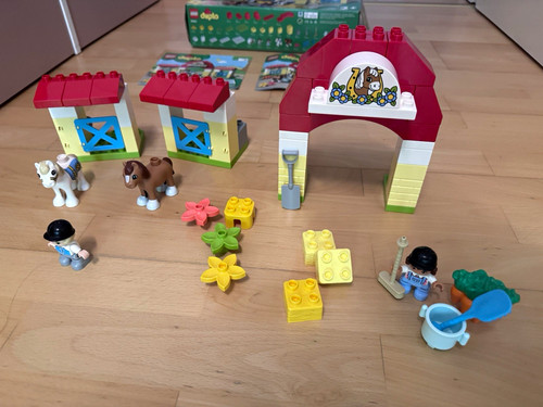 Lego duplo 10951 pferdestall - lego,