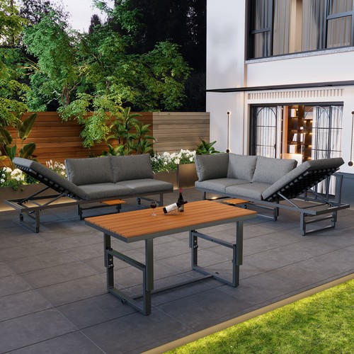 Gartenmöbel set metall - gartenmöbel,