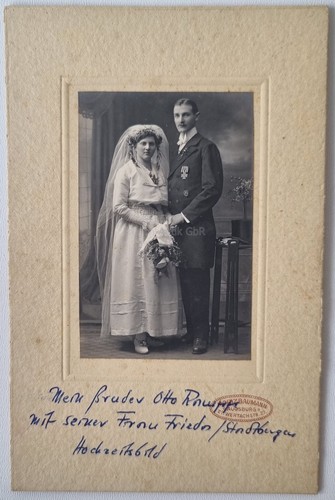 Cdv foto deutscher soldat - foto,