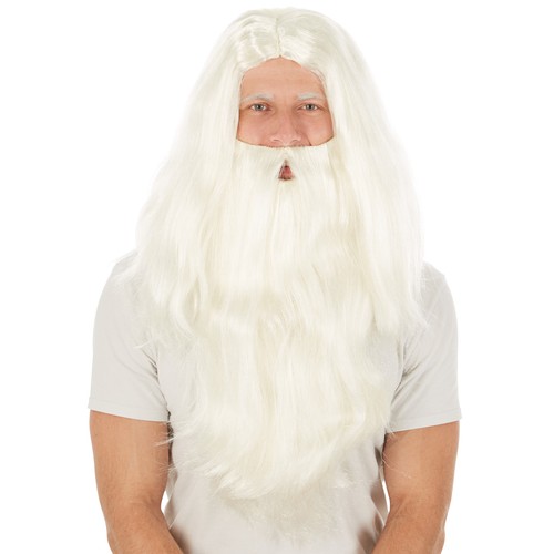Perücke weihnachtsmann bart - weihnachtsmann,