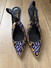 Versace Couture Slingpumps Gr