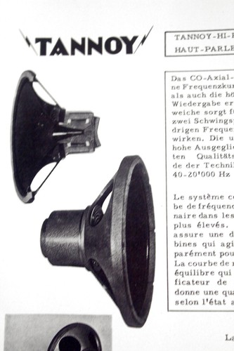 Originales datenblatt tannoy - originales,