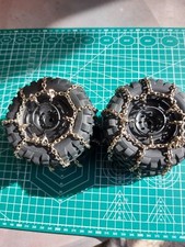 4 Crawler Reifen  mit Schneeketten