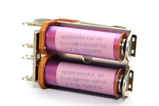 Vintage Fernmelde-Relais mit 2 Spulen v. Siemens & Halske Typ T Bv 7822/200, NOS