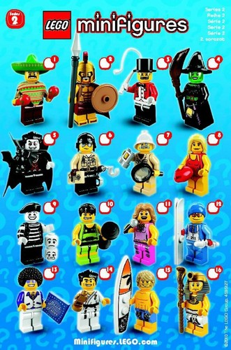 Lego figur sammelfigur 8684 - figur,