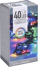 LED-Lichterkette bunt, 40