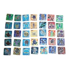 35x Yu Gi Oh Panini Staks Fridge Magnete Konvolut Sammlung Retro Vintage