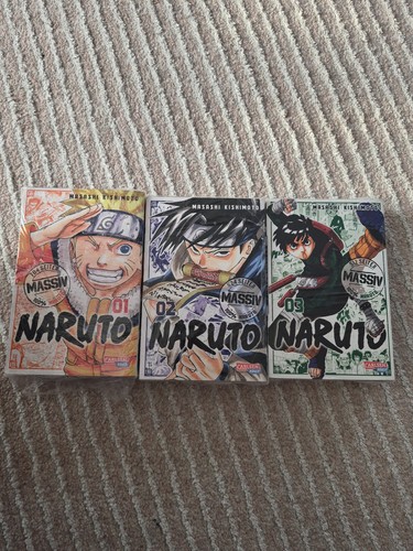 Naruto bücher 3 massiv - naruto,