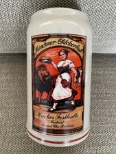 Bierkrug Oktoberfest Festzelt Hackerbräu, 1989, 1-Liter