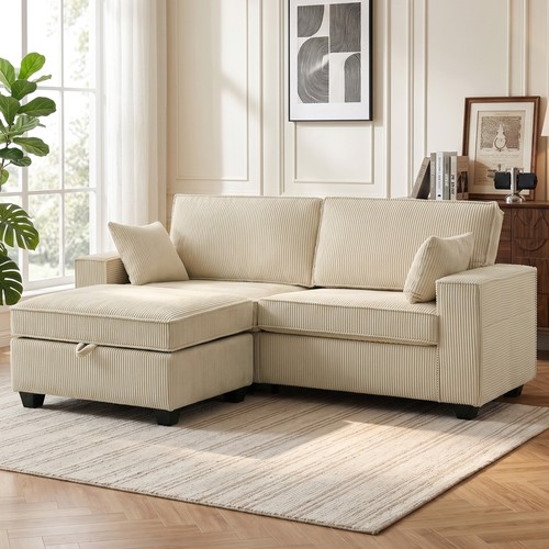 Homcom ecksofa 216 form - ecksofa, cm