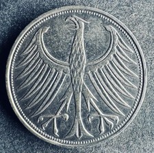 5 Mark 1964 F BRD Silberadler
