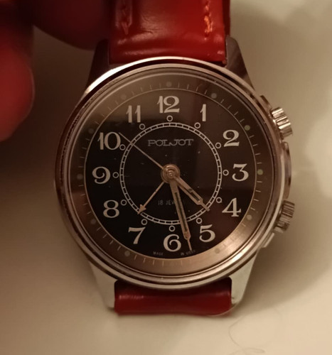 Poljot vintage arbanduhr mit - poljot,