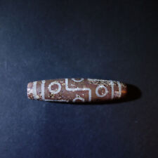 klassische 9-Augen Achat Sherpa Dzi Perle  aus Tibet