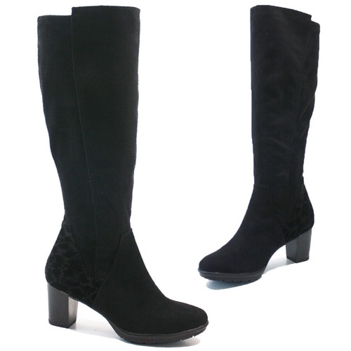 Damen kniehohe schwarze - damen,