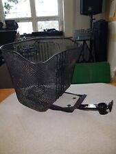 Fahrradkorb Metall Korb hinten mit Halter abnehmbar s.Fotos!