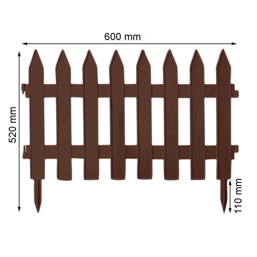 Zaun gartenzaun steckzaun - zaun,