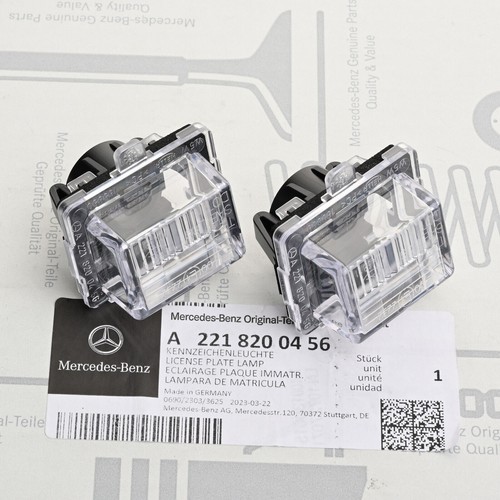 Mercedes kennzeichenleuchte - 2x,