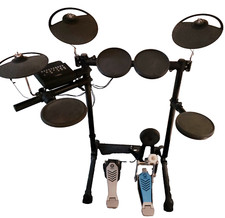 E-Drum Set Yamaha DTX 450K, Schlagzeug, elektronisch mit Hocker und 2 Kopfhörern