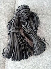 GUMMIBAND  4mm  Schwarz