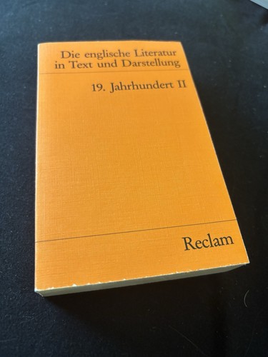 Reclam die englische - reclam, literatur