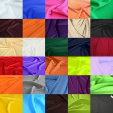 uni Bekleidungsstoff Dekostoff Blickdicht knitterarm Stoffe zum Nähen Meterware