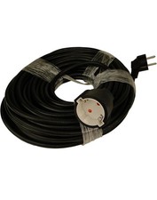 Verlängerungskabel 20 m IP44 3G1,5mm² Kabel schwarz H05RR-F Outdoor Unitec