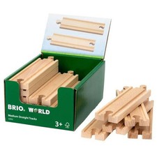BRIO 2/3 GERADE GLEISE 16 CM