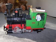 LGB Spur G, 20211 Dampflok Nr.3 mit Lokführer   (L02)