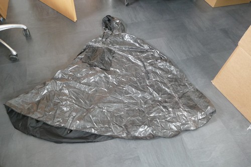 Regencape regenumhang schwarz - regencape,,