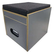 Toiletten Hocker Porta Potti 145/345 inkl. Polster schwarz ohne Toilette