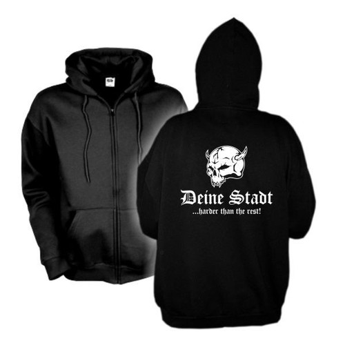 Kapuzenjacke wunschtext - -,