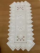 Tischläufer Hardanger Stil