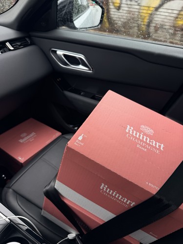 Ruinart champagner rosé - champagner, brut