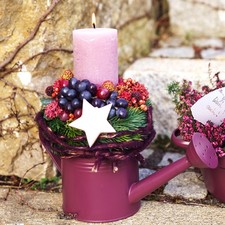 Vintage Deko Gießkanne Metall