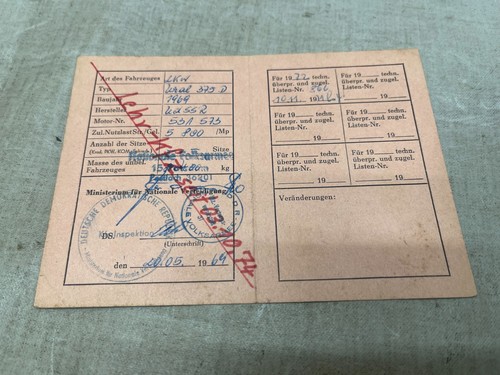 Nva lkw armee lehr - nva,
