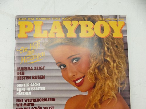 Playboy 1984 märz gunter - märz,