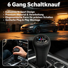 Gang shift leder sport - leder, m-sport