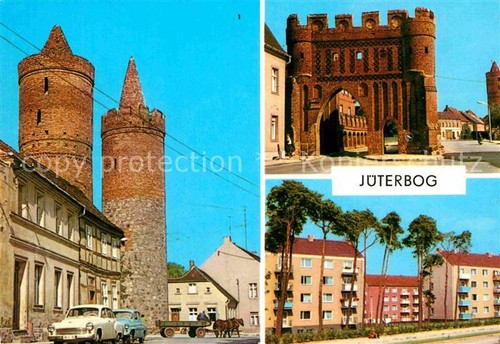 Jueterbog brandenburg tuerme - brandenburg,
