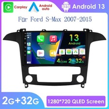 Carplay Für Ford S-Max S Max 2007-2008 Autoradio GPS Navi BT WIFI Android12 DAB+