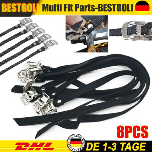 Fahrrad pedalriemen nylon - 8x,