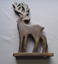 Rentier Holz Groß Handarbeit
