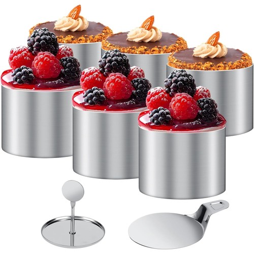 6er dessertringe set ø7 - dessertringe, Ø7.5cm