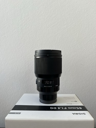 Sigma 85mm dg hsm art - f/1.4,